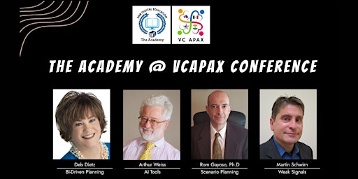 Hauptbild für The Academy @ VCAPAX Conference