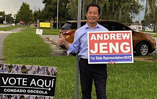 Hauptbild für Andrew Jeng Campaign Kickoff