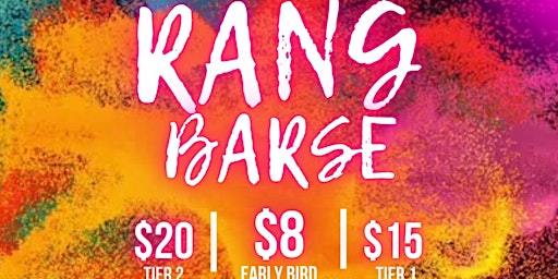 Primaire afbeelding van RANG BARSE - HOLI EXCLUSIVE (NIAGARA)