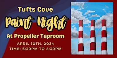 Imagen principal de Tufts Cover Paint Night at Quinpool Propeller Taproom