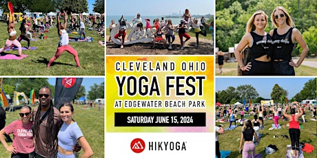Cleveland Yoga Fest at Edgewater Beach Park
