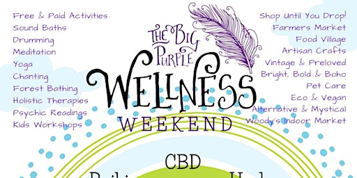 Primaire afbeelding van The Big Purple Wellness Weekend