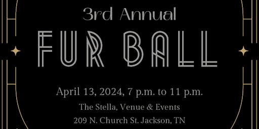 Primaire afbeelding van Jackson Animal Care Center's 3rd Annual Fur Ball