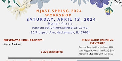 Imagem principal de NJAST Spring 2024 Workshop