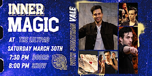 Imagem principal do evento Inner Magic With Jonathan Vale