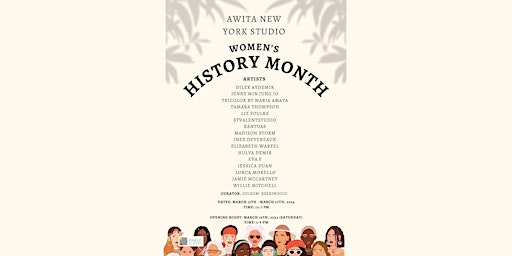 Primaire afbeelding van Women's History Month Show