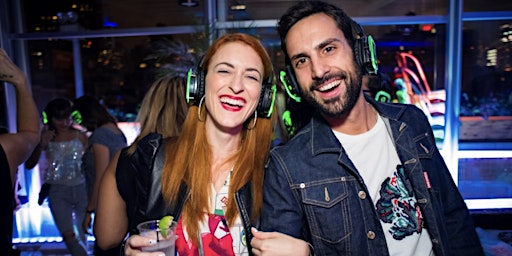 Imagem principal de Red Room Silent Disco (2 Levels + 2 Vibes) VIP Entry & Rooftop Access I NYC