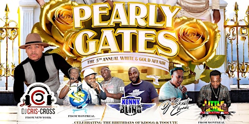 Primaire afbeelding van .::PEARLY GATES::. The 5th Annual White & Gold Affair