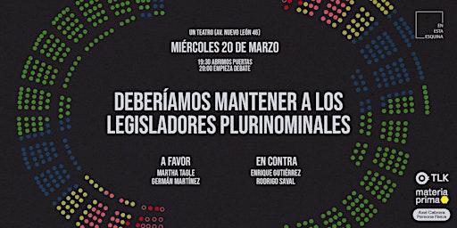 Deberíamos mantener a los legisladores plurinominales primary image