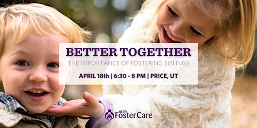 Imagem principal de Better Together – The Importance of Fostering Siblings