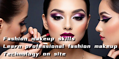 Fashion makeup skills, learn professional fashion makeup technology on site primary image