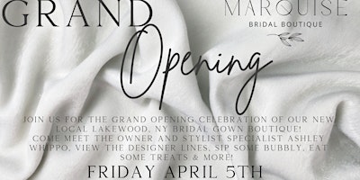 Imagen principal de Marquise Bridal Boutique Grand Opening