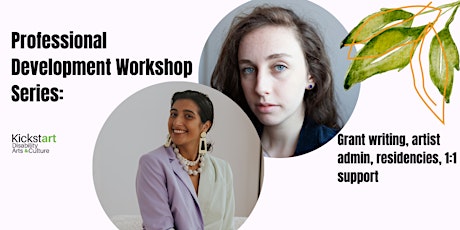 Workshop 3: "Grant Writing as Disabled Artists" [Topic: Grant Writing]