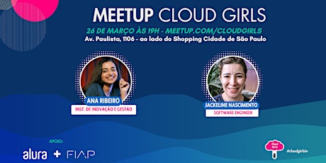 Imagem principal do evento Cloud Girls - Presencial - Alura