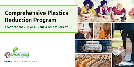 Public Meeting – Comprehensive Plastics Reduction Program Draft PEIR