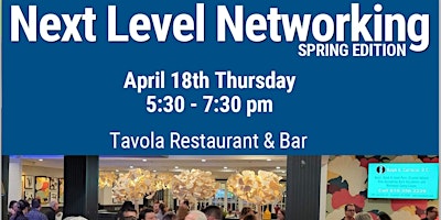 New Level Networking Bash: Spring Edition primary image