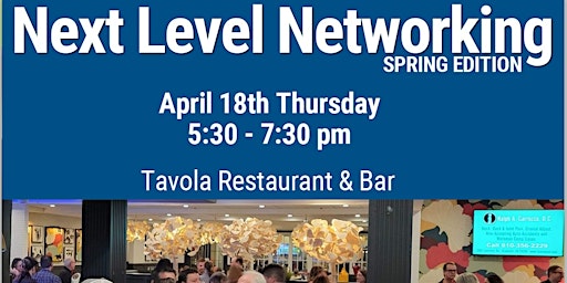 Imagem principal de New Level Networking Bash: Spring Edition