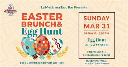 EASTER BRUNCH & Egg Hunt