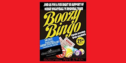Imagem principal do evento Boozy Bingo