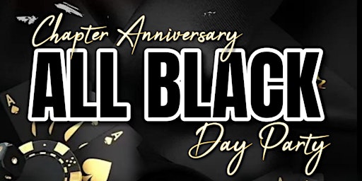 Cobb Alphas: Chapter Anniversary All Black Day Party primary image