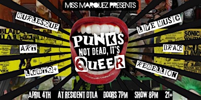 Hauptbild für Punk's Not Dead, It's Queer