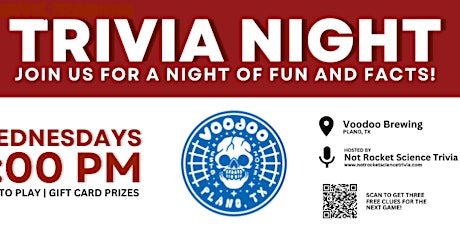 Voodoo Brewing Trivia Night