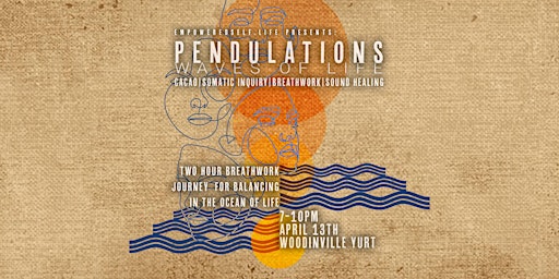 Imagem principal do evento PENDULATIONS: WAVES OF LIFE