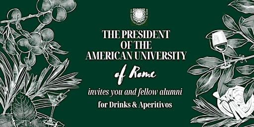 Primaire afbeelding van LOS ANGELES The American University of Rome invites you