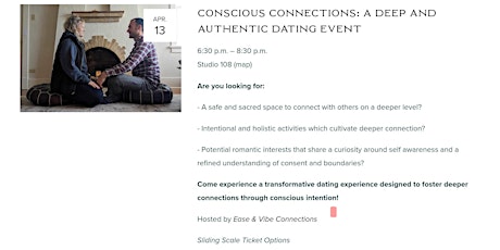 Conscious Connections: A Deep and Authentic Dating EVENT