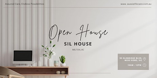 Hauptbild für SIL-Open House Inspection - AUSSIE LIFE CARE (NDIS HOUSING- Melton, VIC)