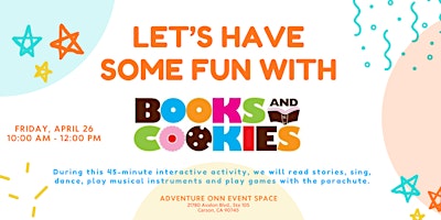 Imagem principal do evento Fun With Books and Cookies LA