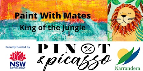 Paint with Mates - King of the Jungle