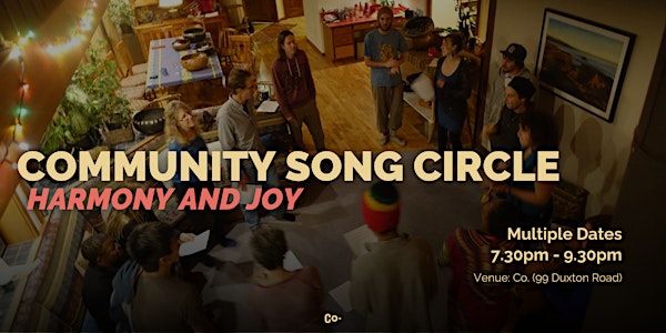 Community Song Circle: Harmony and Joy