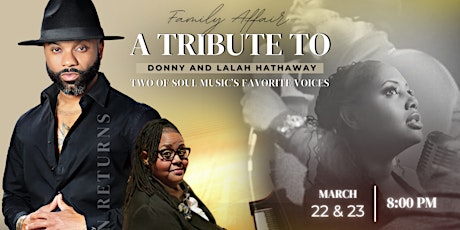 Family Affair: A Tribute to Donny & Lalah Hathaway (Friday) primary image