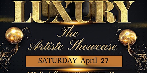 Imagem principal do evento Luxury the Artiste Showcase