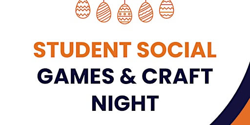 Primaire afbeelding van Student social - Games & Craft Night