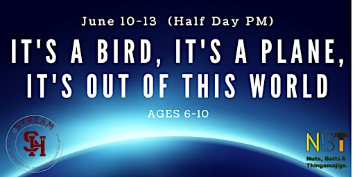 Imagem principal de Out of this World  Ages 6-12 (June 10-13; Half Day PM)