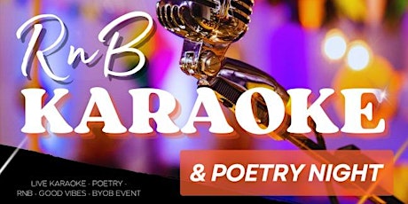 Image principale de R&B Karaoke & Poetry Night @ South Jersey Event Venue!