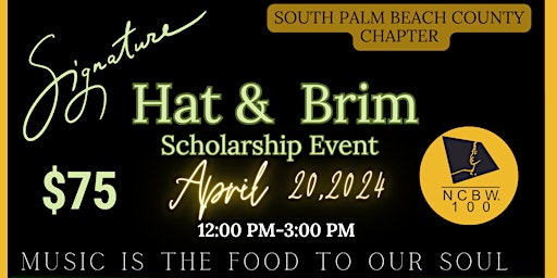 Image principale de Hat & Brim Scholarship Event 2024