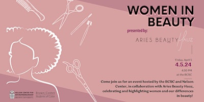 Women in Beauty: Presented by Aries Beauty Hauz primary image