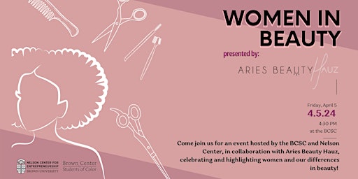 Hauptbild für Women in Beauty: Presented by Aries Beauty Hauz