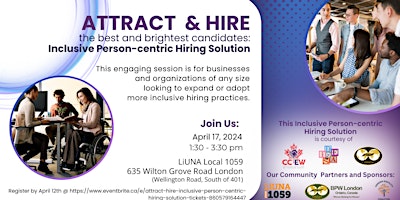 Imagen principal de Attract & Hire, Inclusive Person-centric Hiring Solution