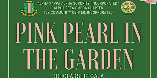 Imagem principal do evento Pink Pearl in the Garden Scholarship Gala