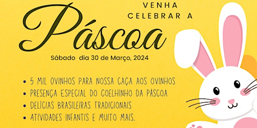 Imagem principal do evento Páscoa na Comunidade Brasileira de DFW