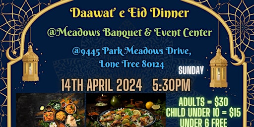 Imagem principal do evento Daawat E Eid Dinner