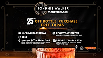 Hauptbild für Johnnie Walker Whiskey Master Class