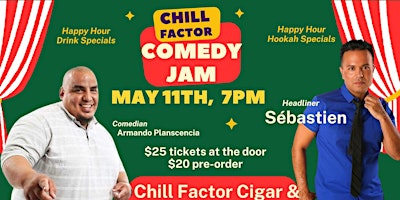 Imagem principal do evento Chill Factor Comedy Jam