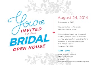 Bridal Open House primary image