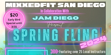 Mixxedfit San Diego’s Spring Fling 2024