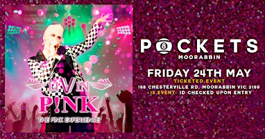 Imagen principal de LIVIN P!NK | LIVE @ Pockets Moorabbin